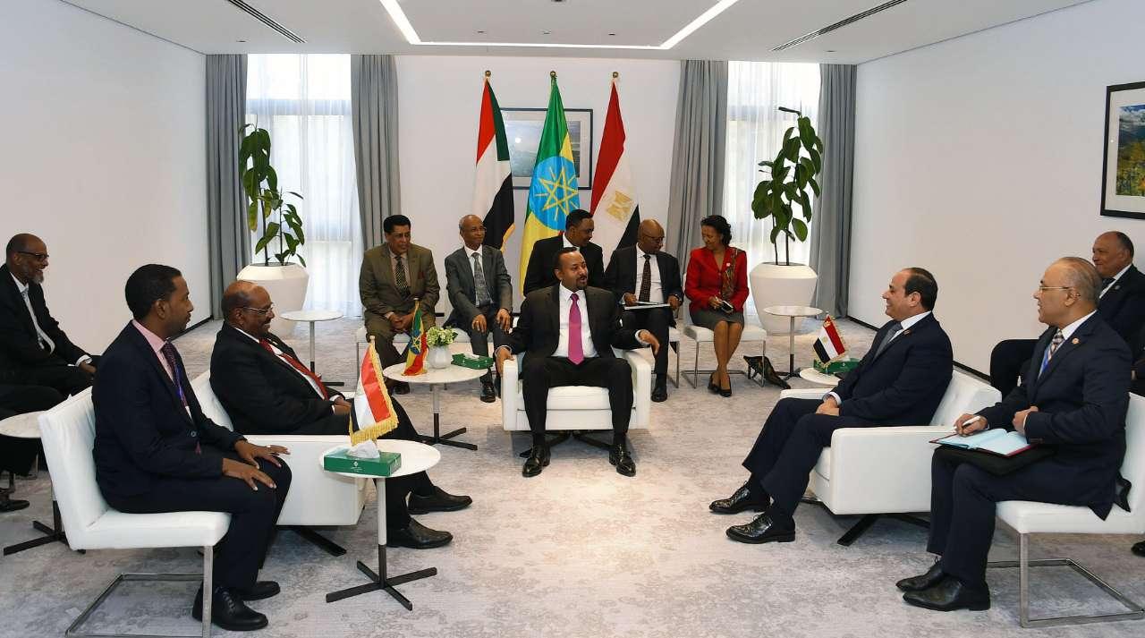 مشاورات بوساطة اميركية انتهت بانسحاب اثيوبيا من المباحثات قبل توقيع الاتفاق النهائي