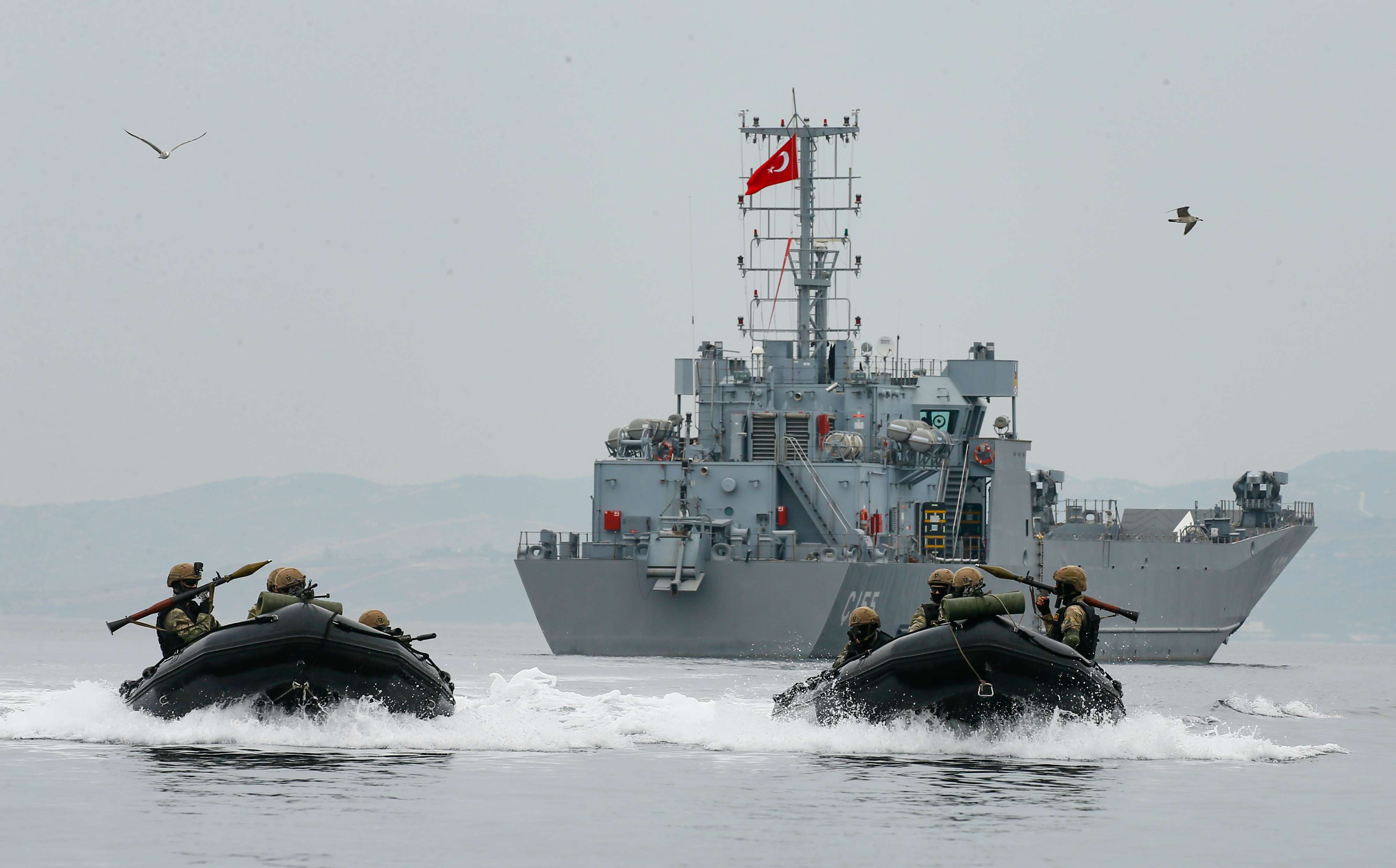 الانتهاكات التركية في المتوسط وفي ليبيا تثير قلقا ومخاوف دولية