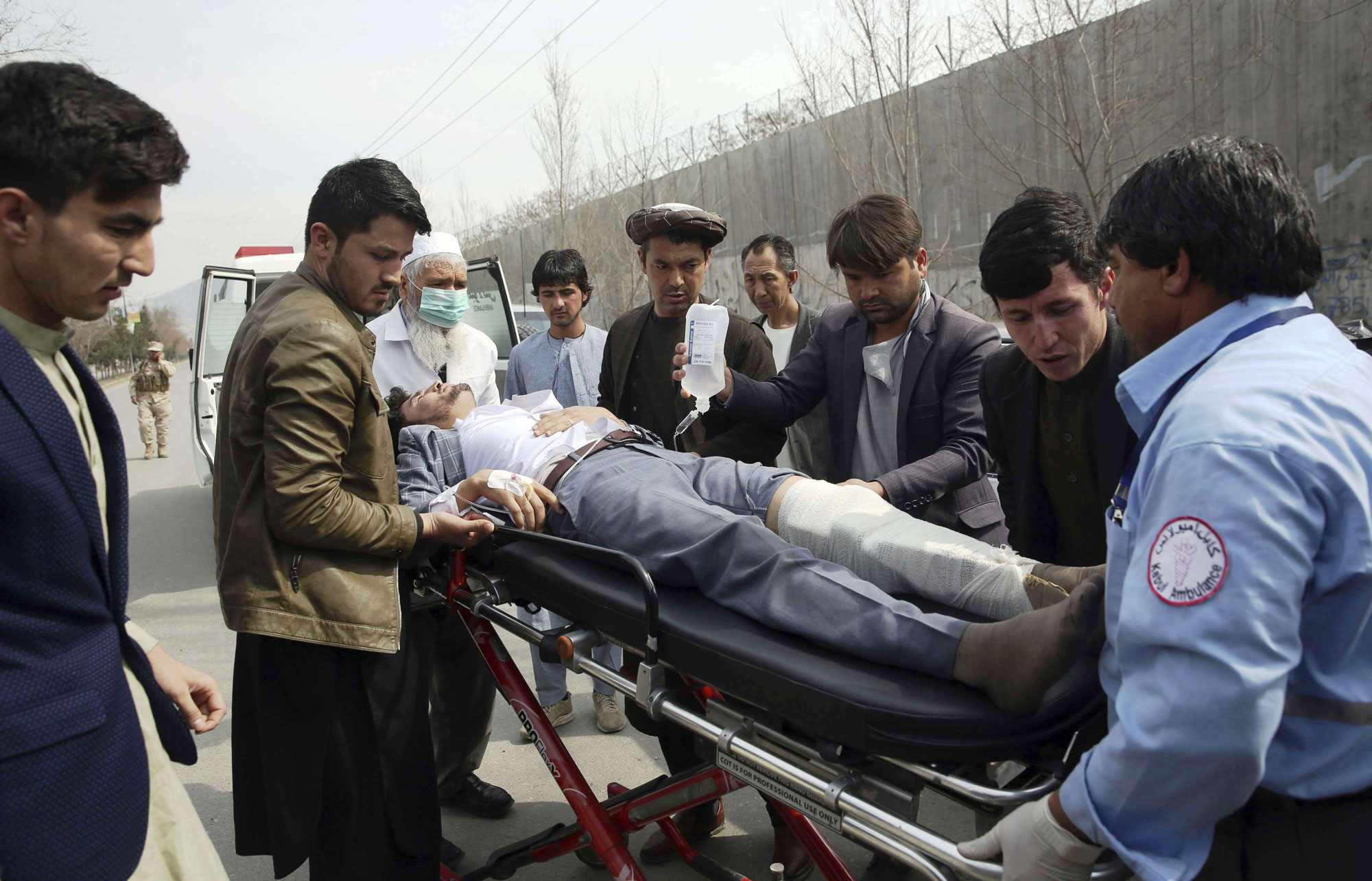 عشرات الجرحى في الهجوم العنيف بالعاصمة كابول