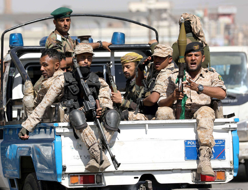 الحوثيون رمز العنف اليمن