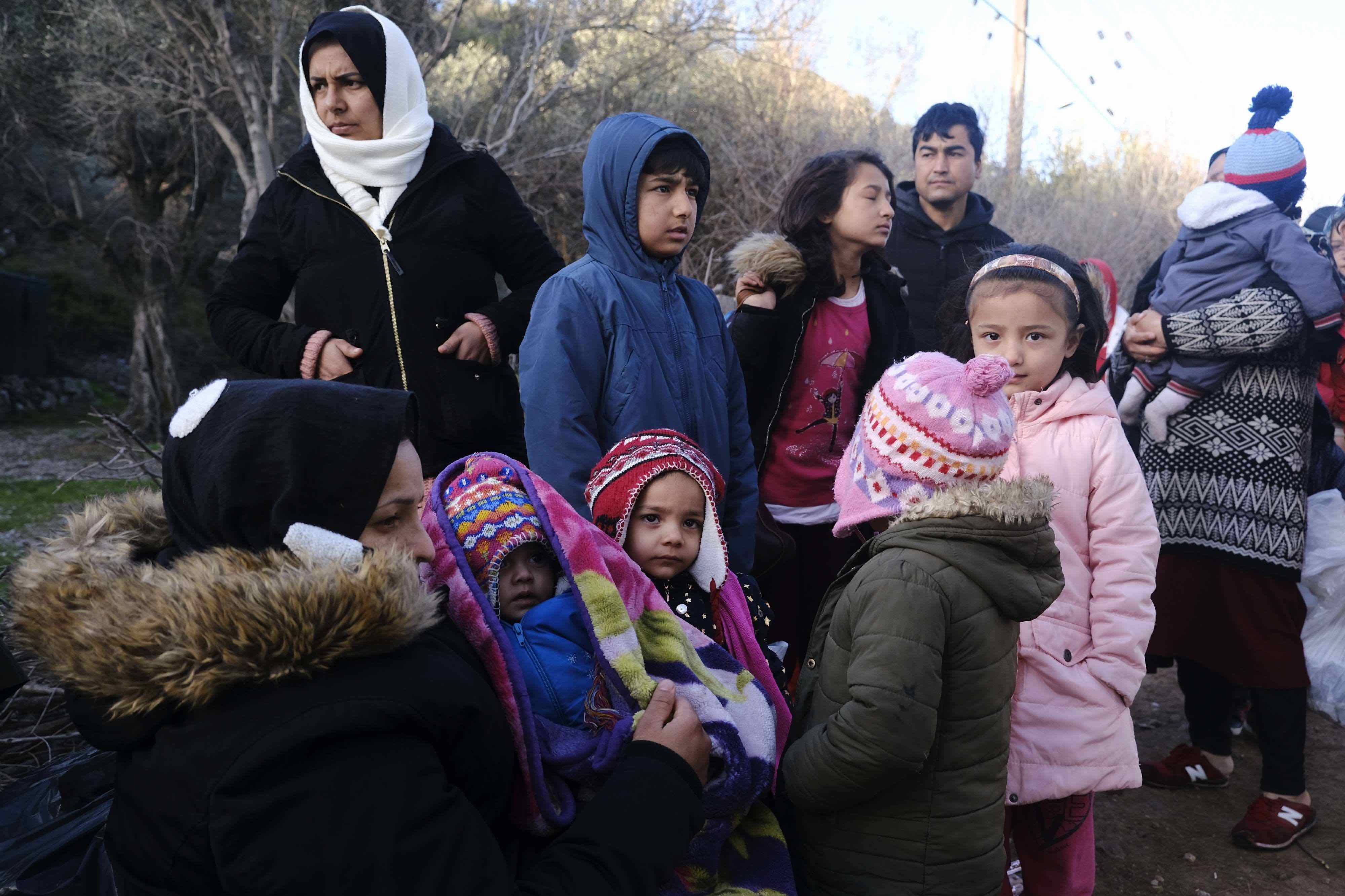After fierce clashes with Greek police at the official crossing over the weekend, migrants said they were being dispersed along the narrow Evros river
