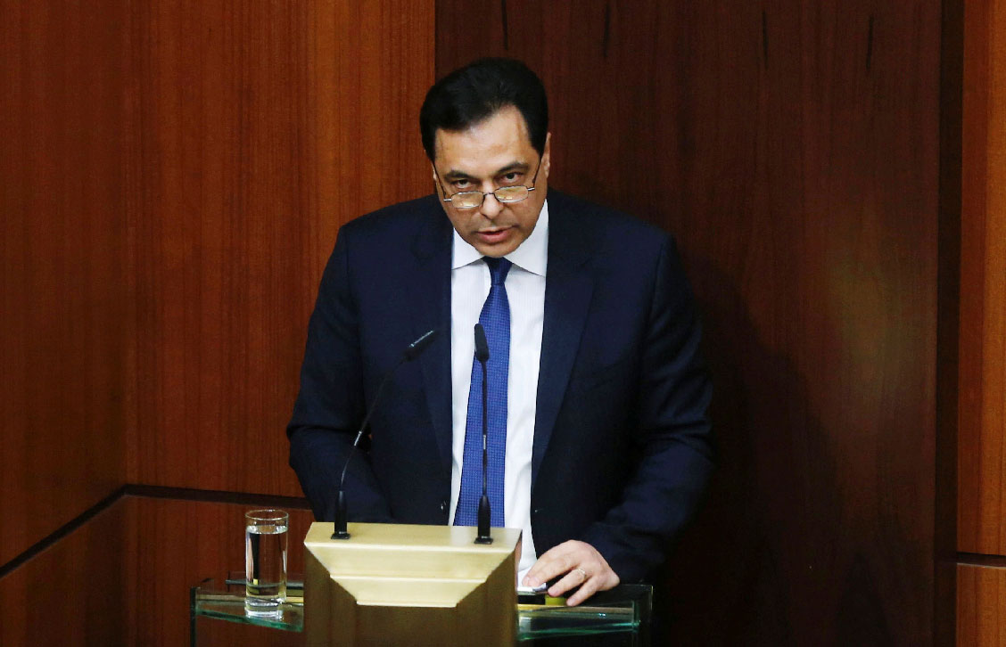 Lebanese Prime Minister Hassan Diab