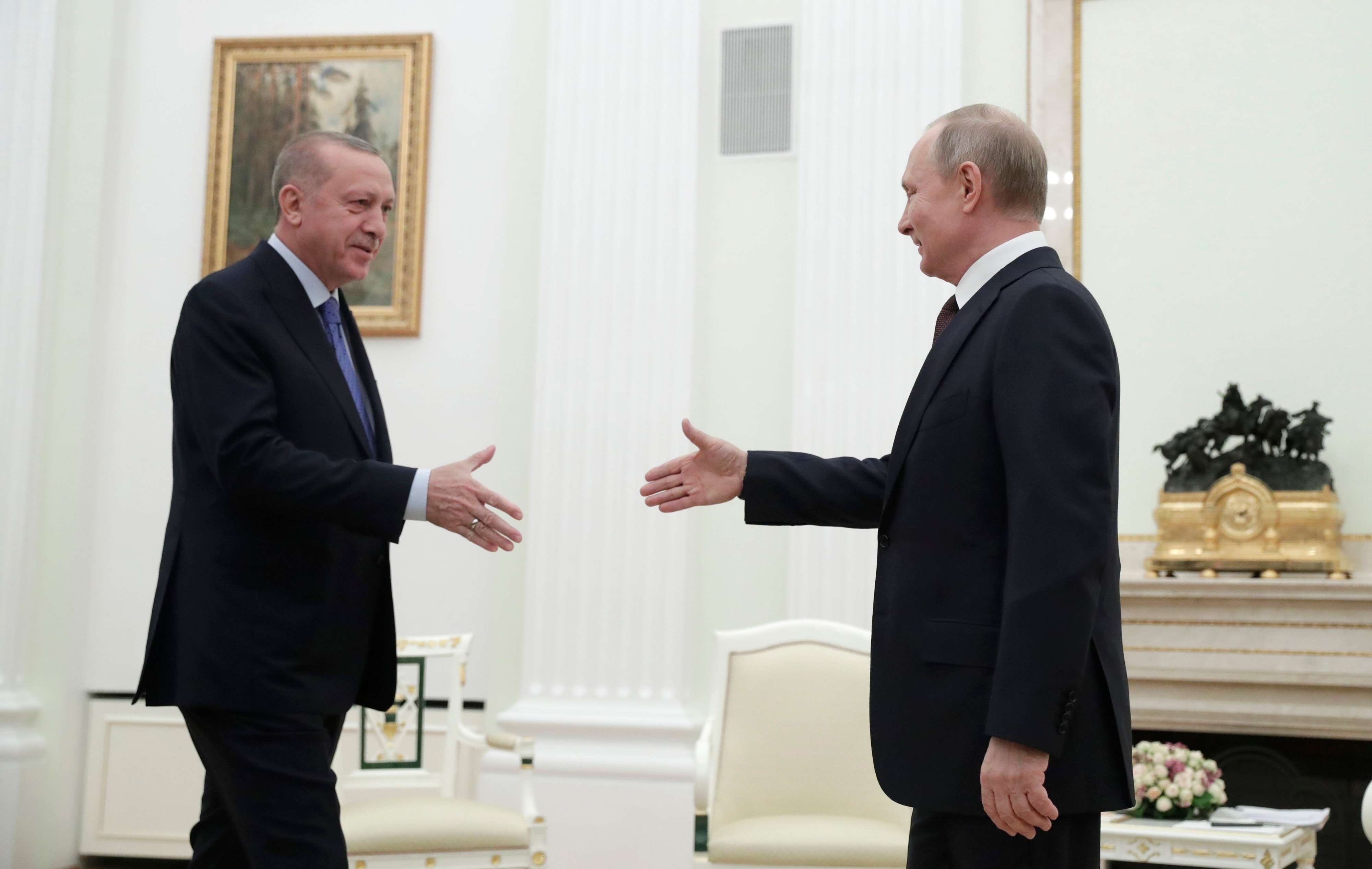Despite supporting opposing sides in the war, Russia and Turkey have worked to try to resolve the nine-year conflict and avoid direct confrontation