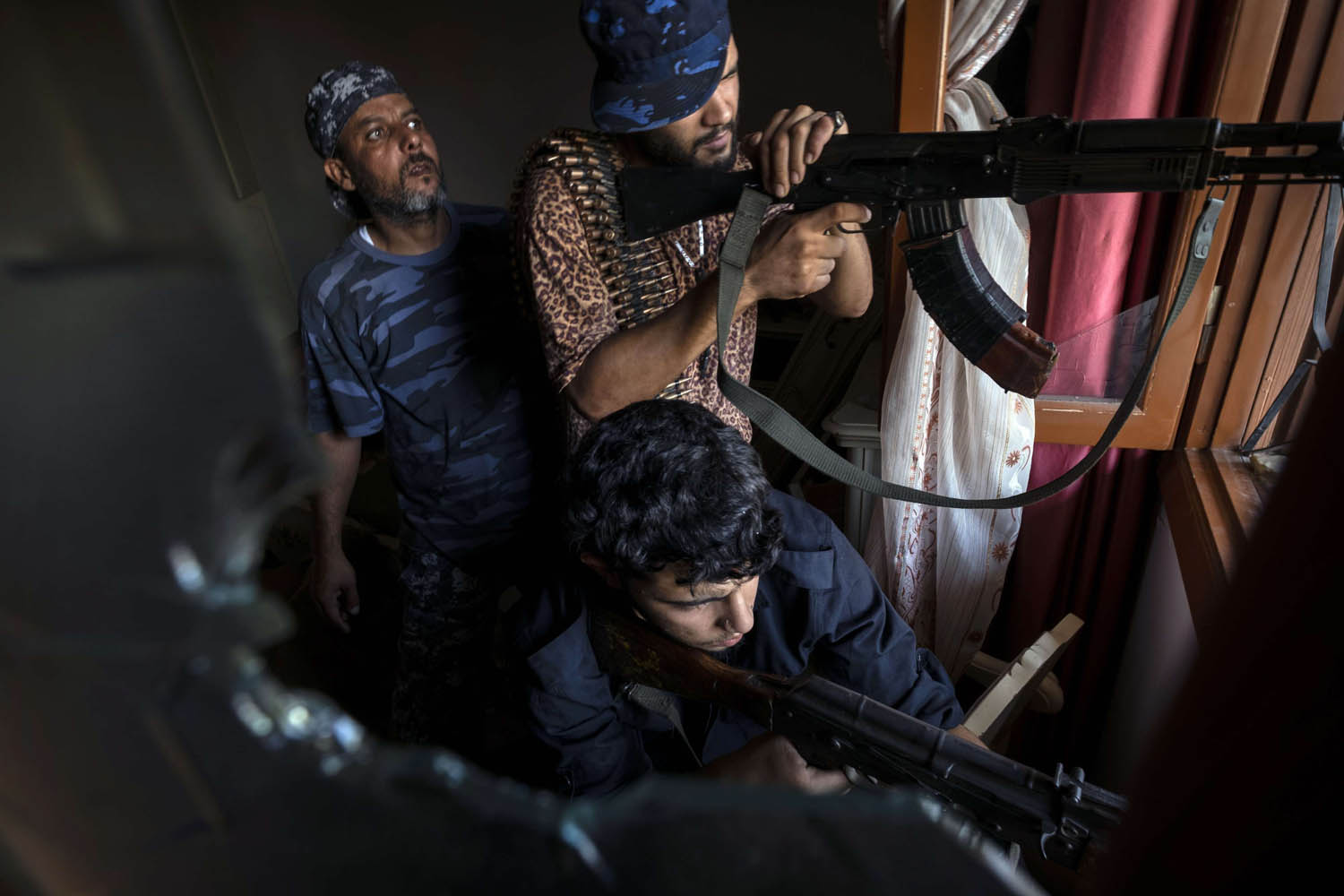 مقاتلون في جانب حكومة الوفاق في طرابلس