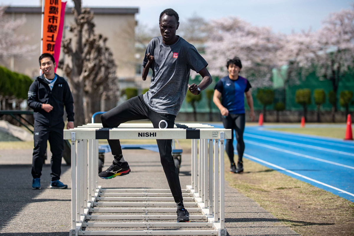عداؤون من جنوب السودان في طوكيو لتعزيز قدراتهم قبل الألعاب