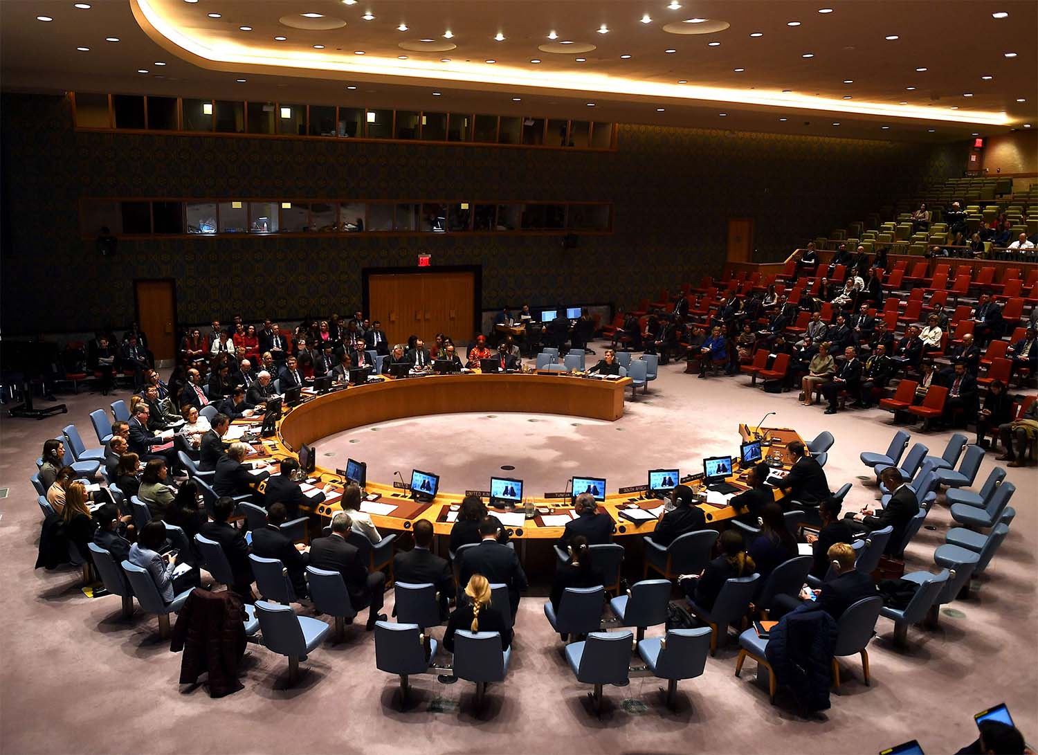 UN Security Council meeting