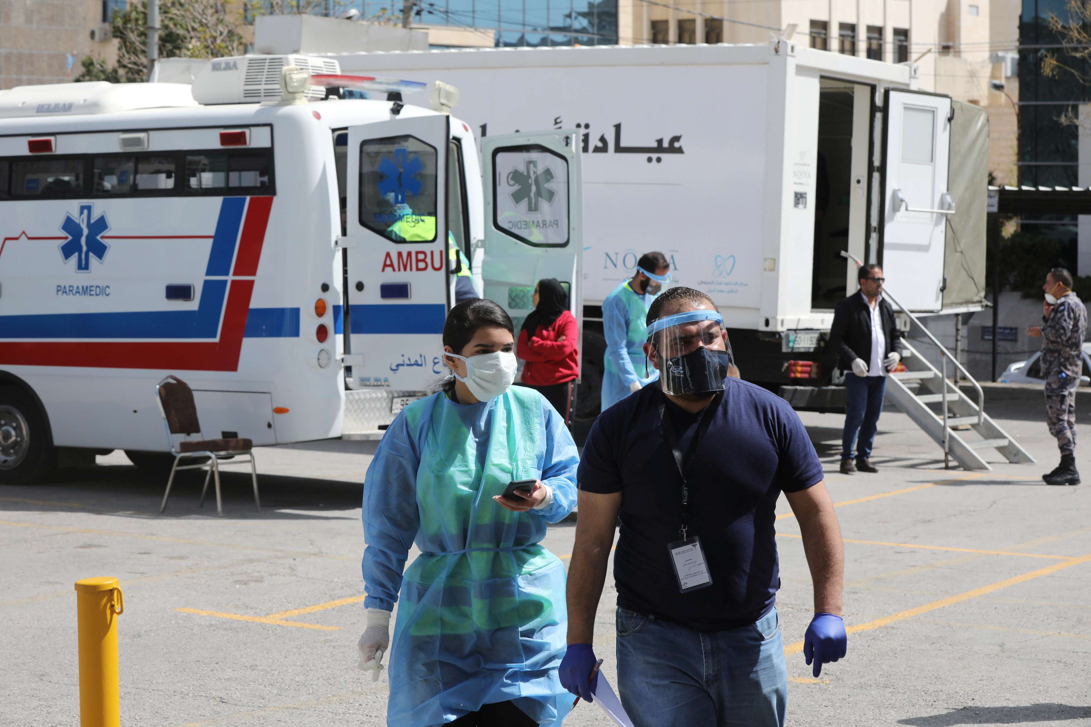 345 اصابة و5 وفيات و110 حالات غادرت المستشفى