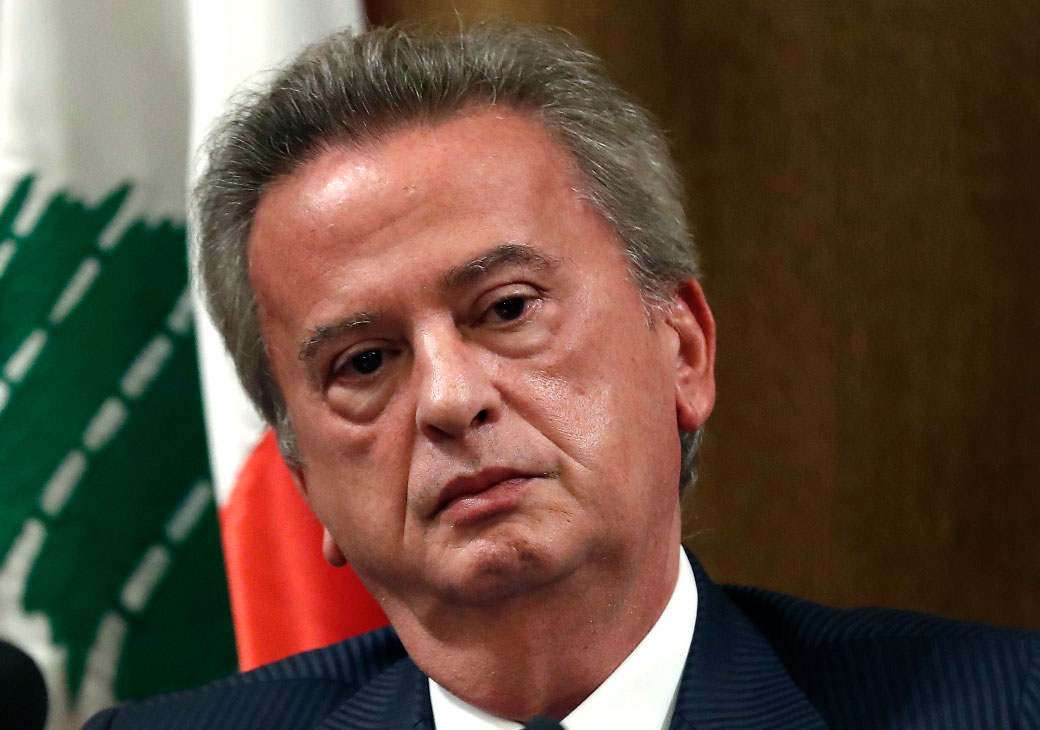 Lebanon's Central Bank governor since 1993, Riad Salameh