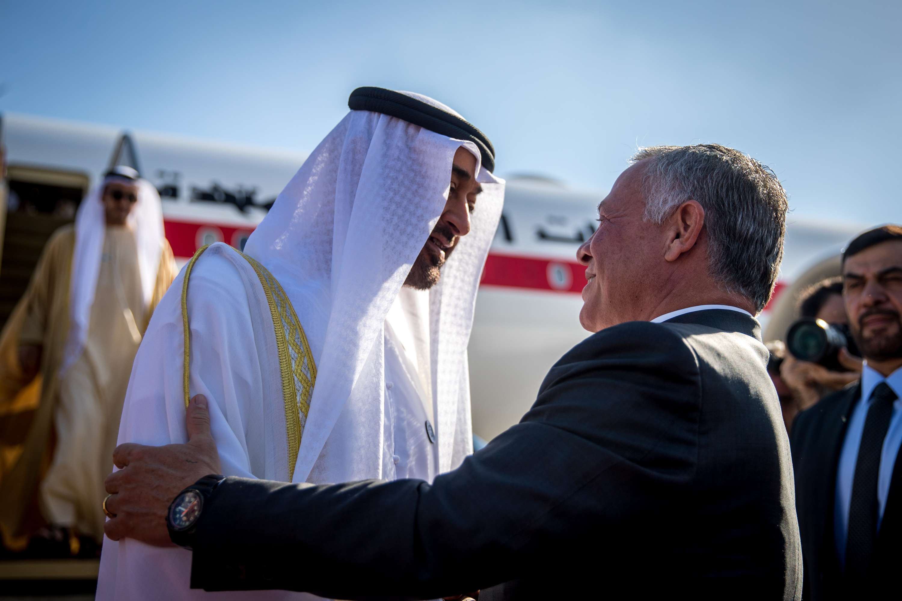 The King also stressed Jordan’s readiness to provide any assistance needed by the people of the UAE