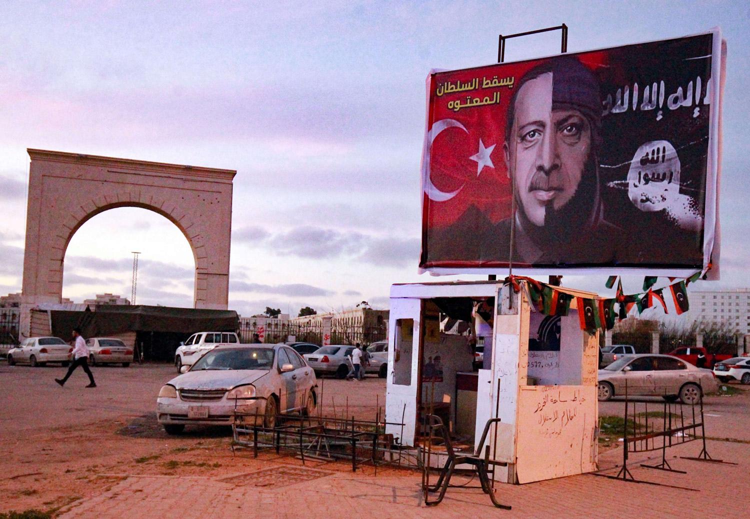 اردوغان حول ليبيا الى ساحة مفتوحة للمرتزقة ولتجارب الاسلحة وللارهاب