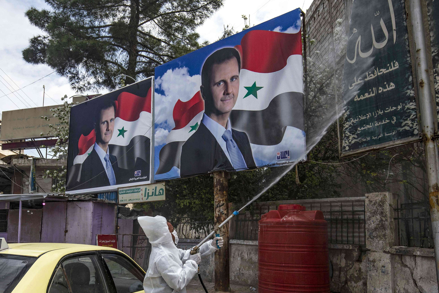 الفيروس التاجي يترصد الانتخابات في سوريا
