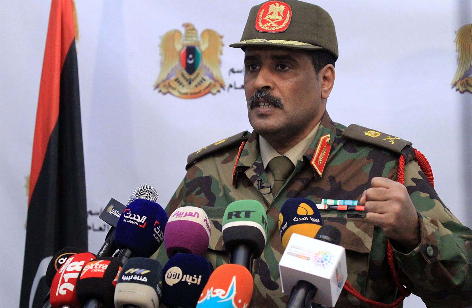 LNA spokesman, General Ahmed al-Mesmari