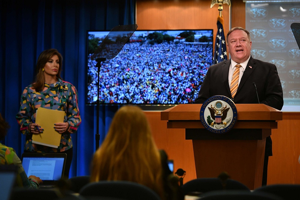 وزير الخارجية الأميركي مايك بومبيو