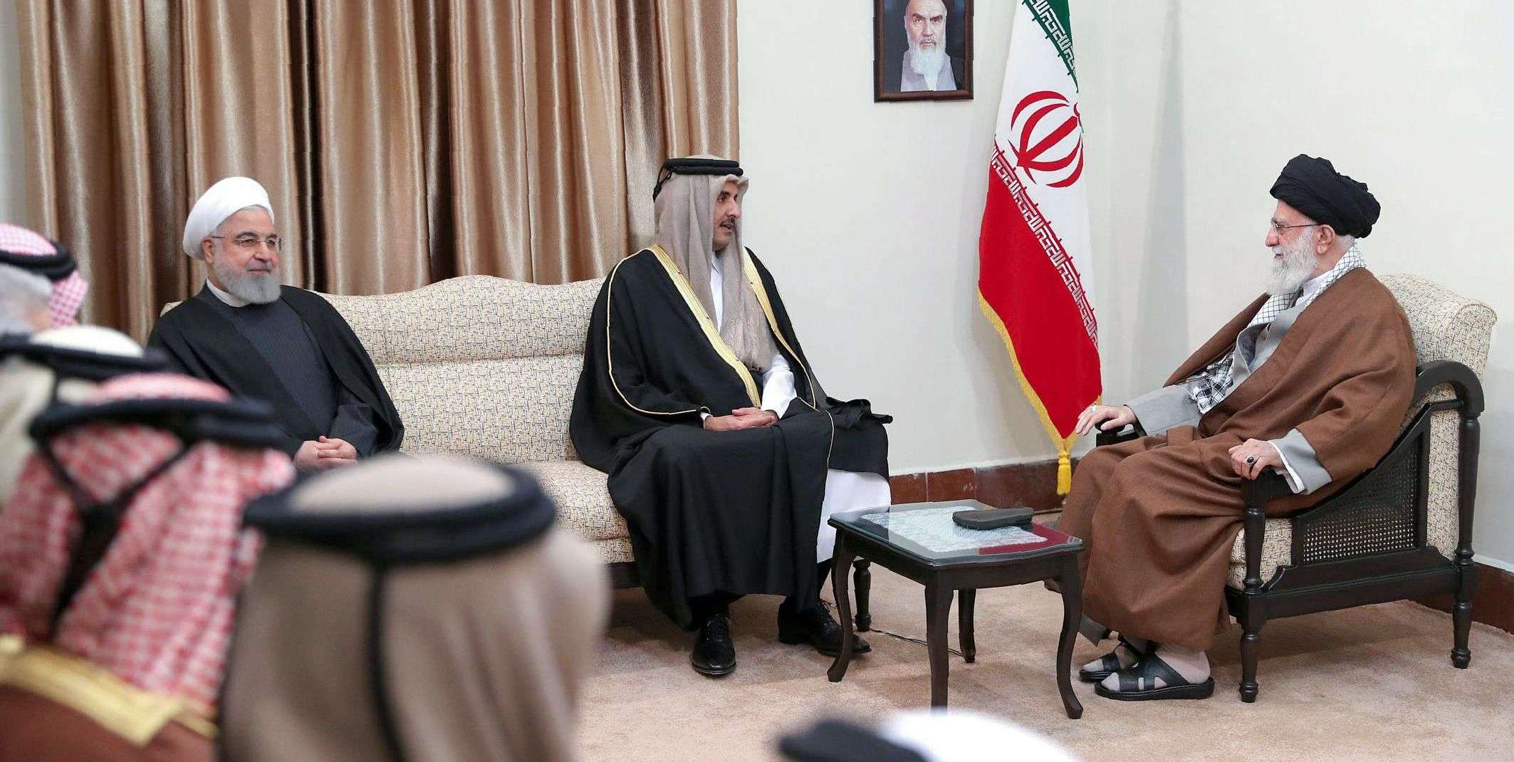 علاقات ايرانية قطرية مشبوهة في ذروة التوتر بالخليج