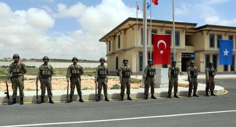 Turkish soldiers in Somalia