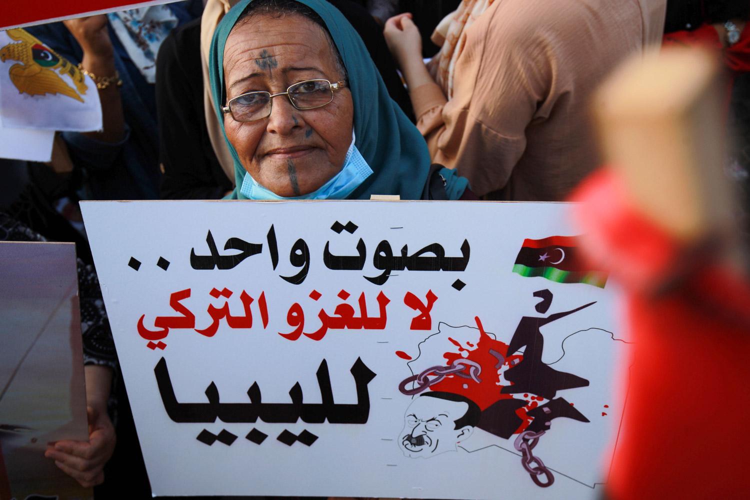 تصاعد الرفض الرسمي والشعبي للتدخلات التركية في ليبيا