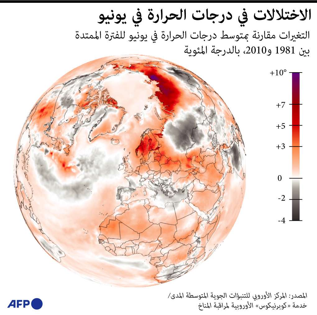 موجة حر في سيبيريا