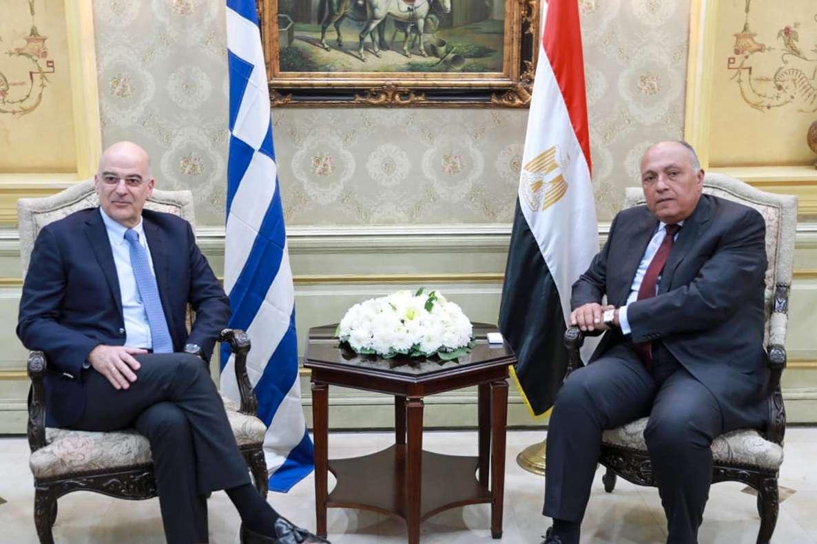 مصر تبحث مع اليونان الخطر التركي في ليبيا وشرق المتوسط