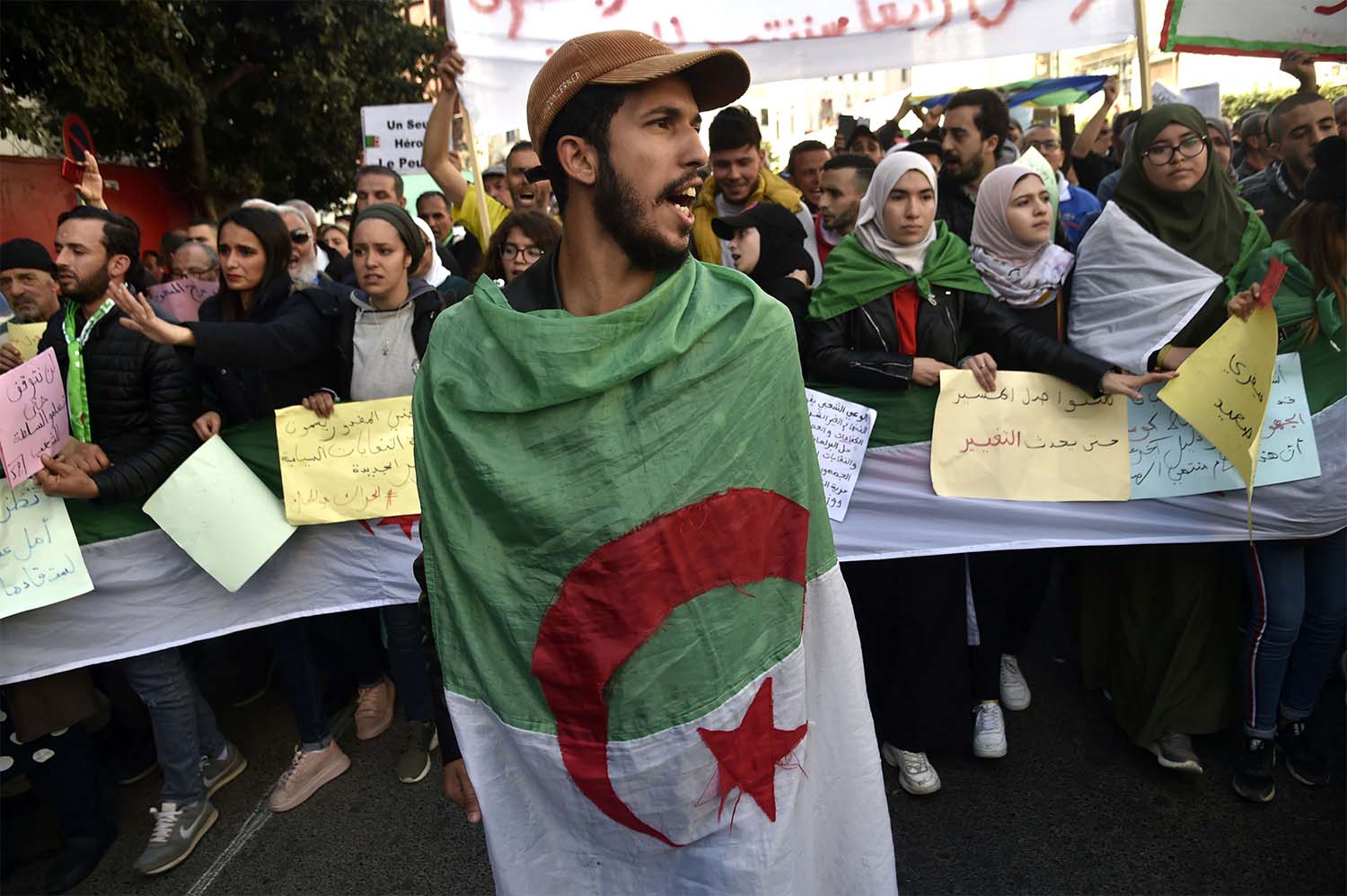 Algerian activists demand the unconditional release of all Hirak detainees