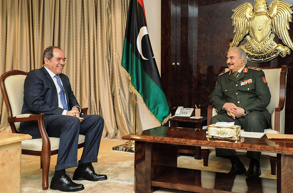 جهود جزائرية للقيام بوساطة تهدف الى انهاء النزاع في ليبيا