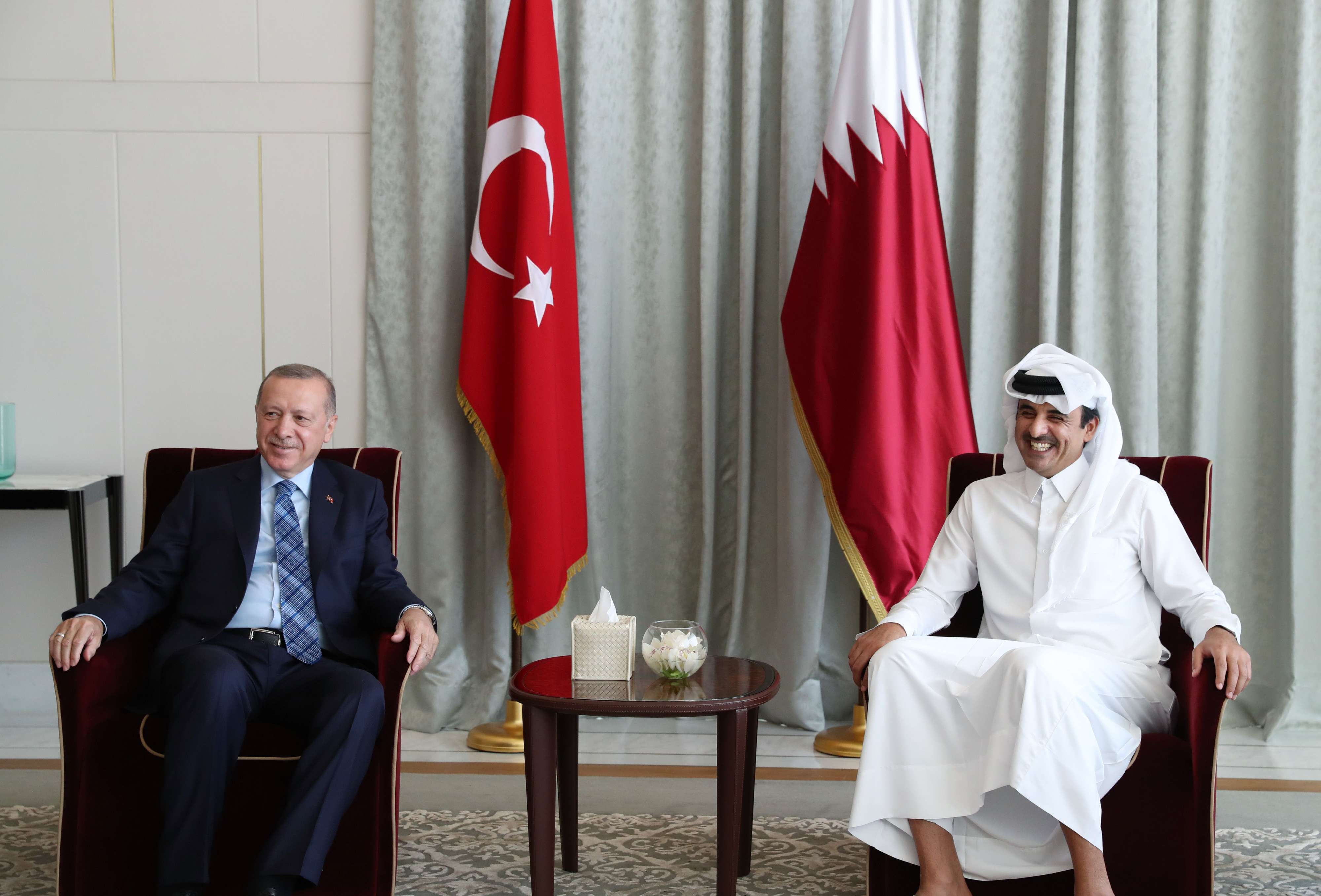 اردوغان يراهن على الدعم المالي القطري