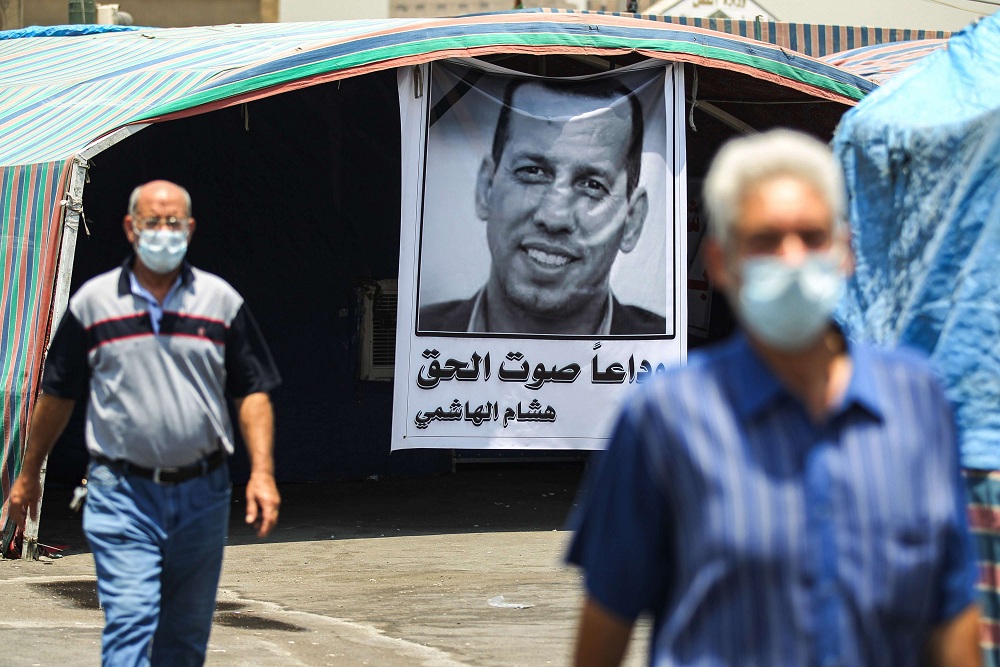 معظم العراقيين يعتقدون أن ميليشيات ايران تقف وراء تصفية هشام الهاشمي