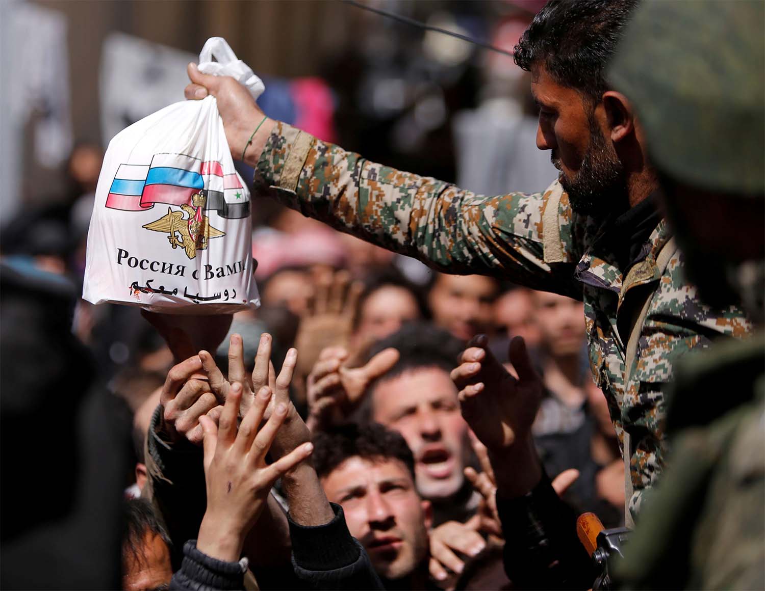 Millions of Syrians rely on food aid