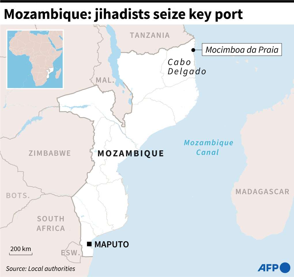 موزمبيق لم تقر بوجود الجهاديين على أراضيها الا قبل اشهر قليلة