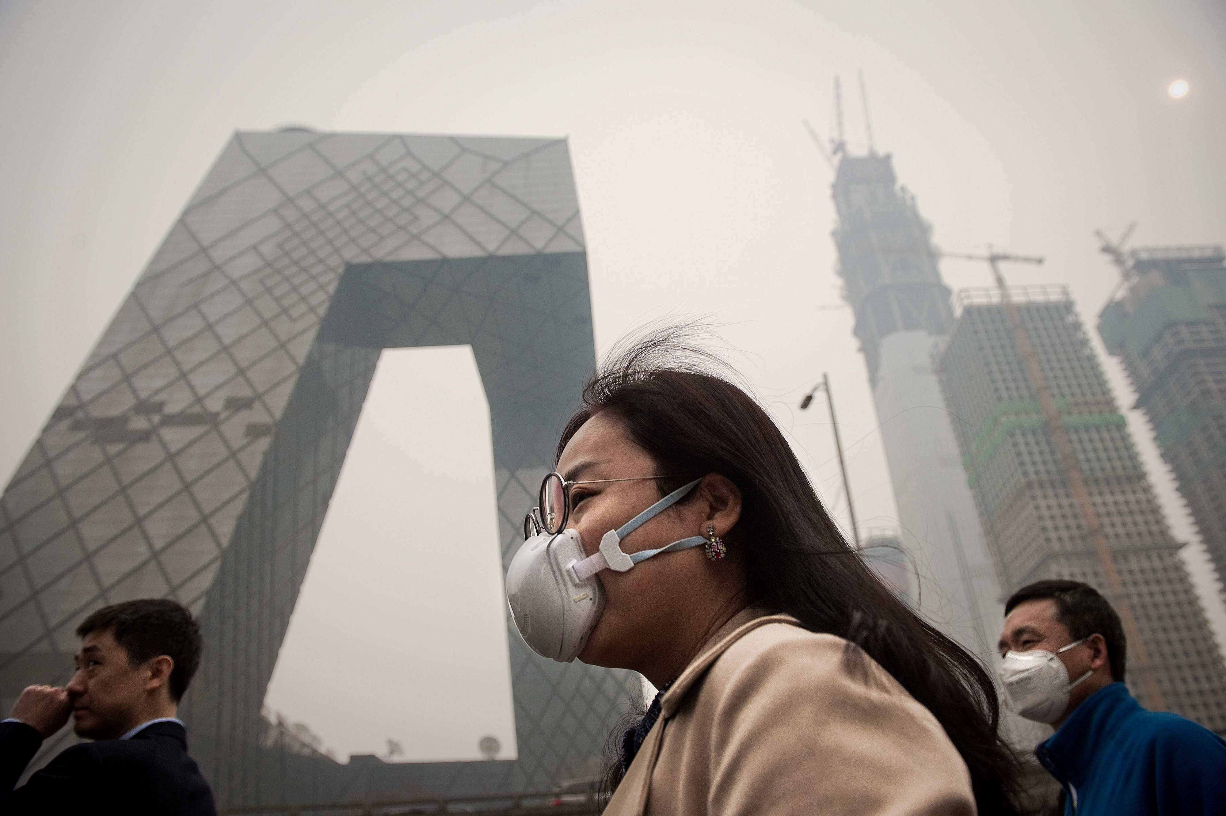 التلوث في الصين
