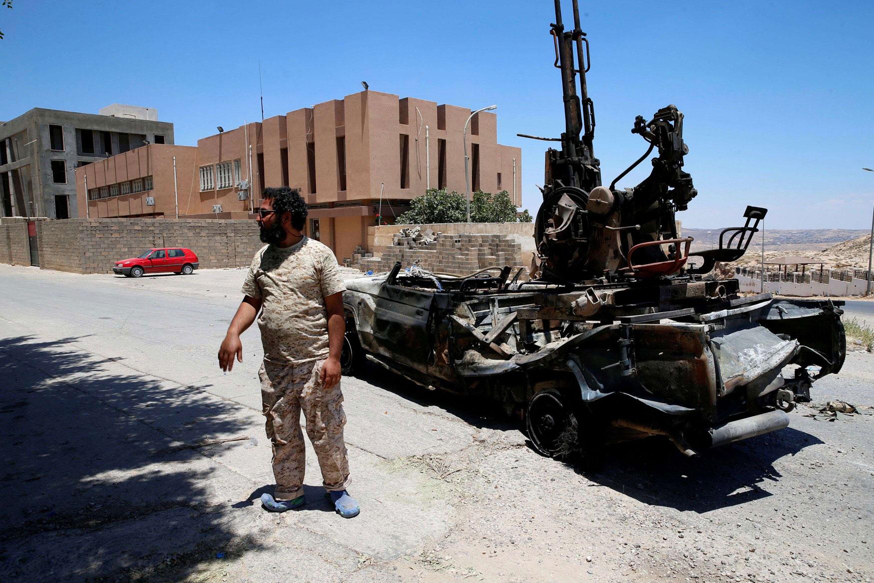 يحسب للجيش الليبي انه منع تقدم الميليشيات والجماعات المدعومة من تركيا