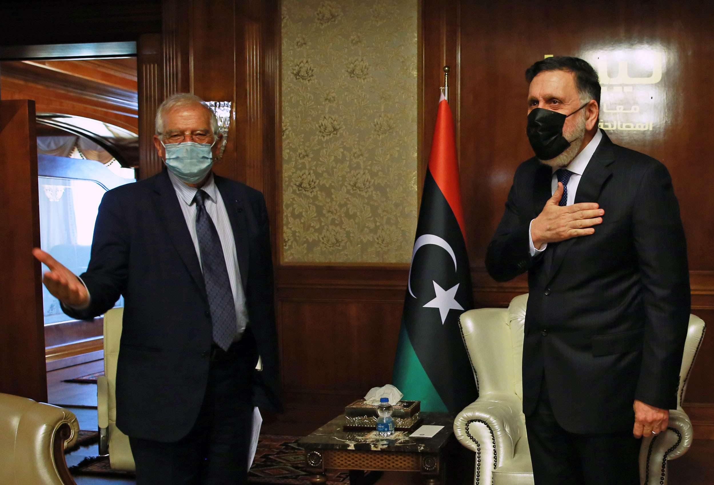 بوريل ادى زيارة الى ليبيا لمواجهة النفوذ التركي المتزايد