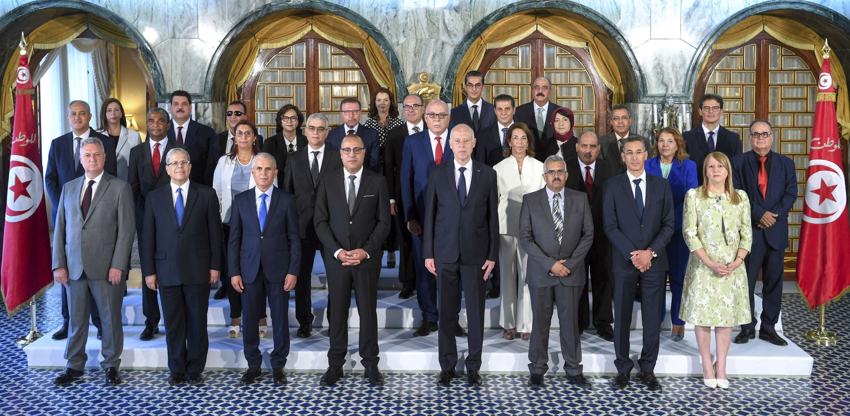 الحكومة التونسية الجديدة أدت اليمين الدستورية أمام الرئيس قيس سعيد