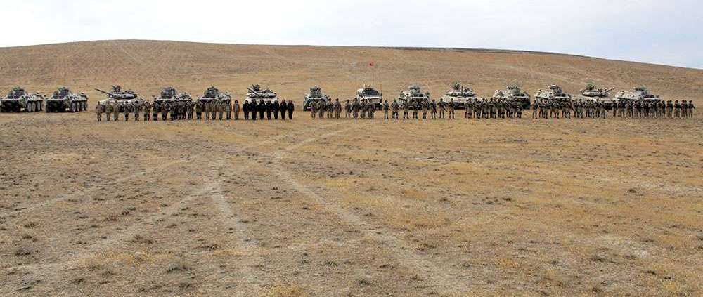 مناورات سابقة بين الجيشين التركي والأذري