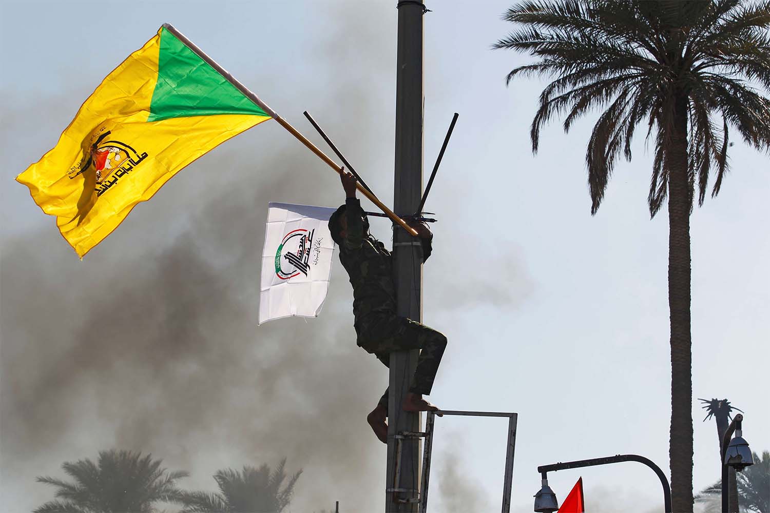 US officials blame Kataib Hezbollah for dozens of rocket attacks against US installations in Iraq