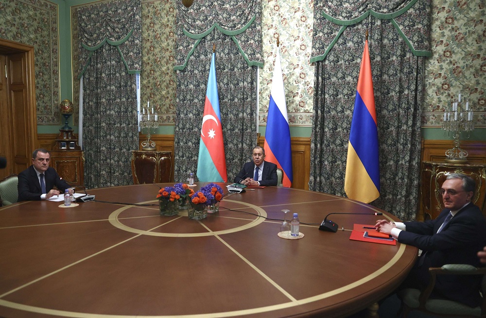 المفاوضات بين أرمينيا واذربيجان برعاية روسية