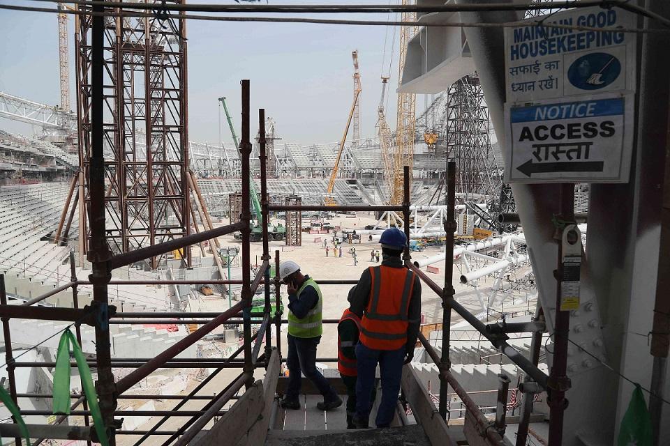 العمال الاجانب في قطر