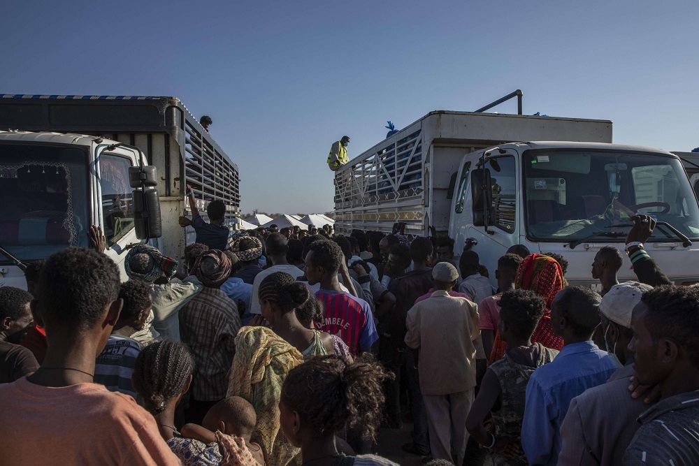 الآلاف فروا من تيغراي باتجاه السودان بسبب النزاع المسلح