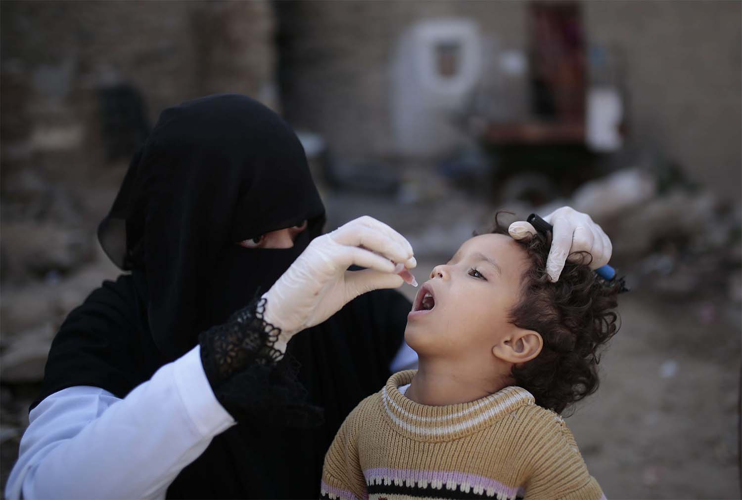A nationwide campaign run by the WHO and UNICEF to vaccinate Yemen's children 