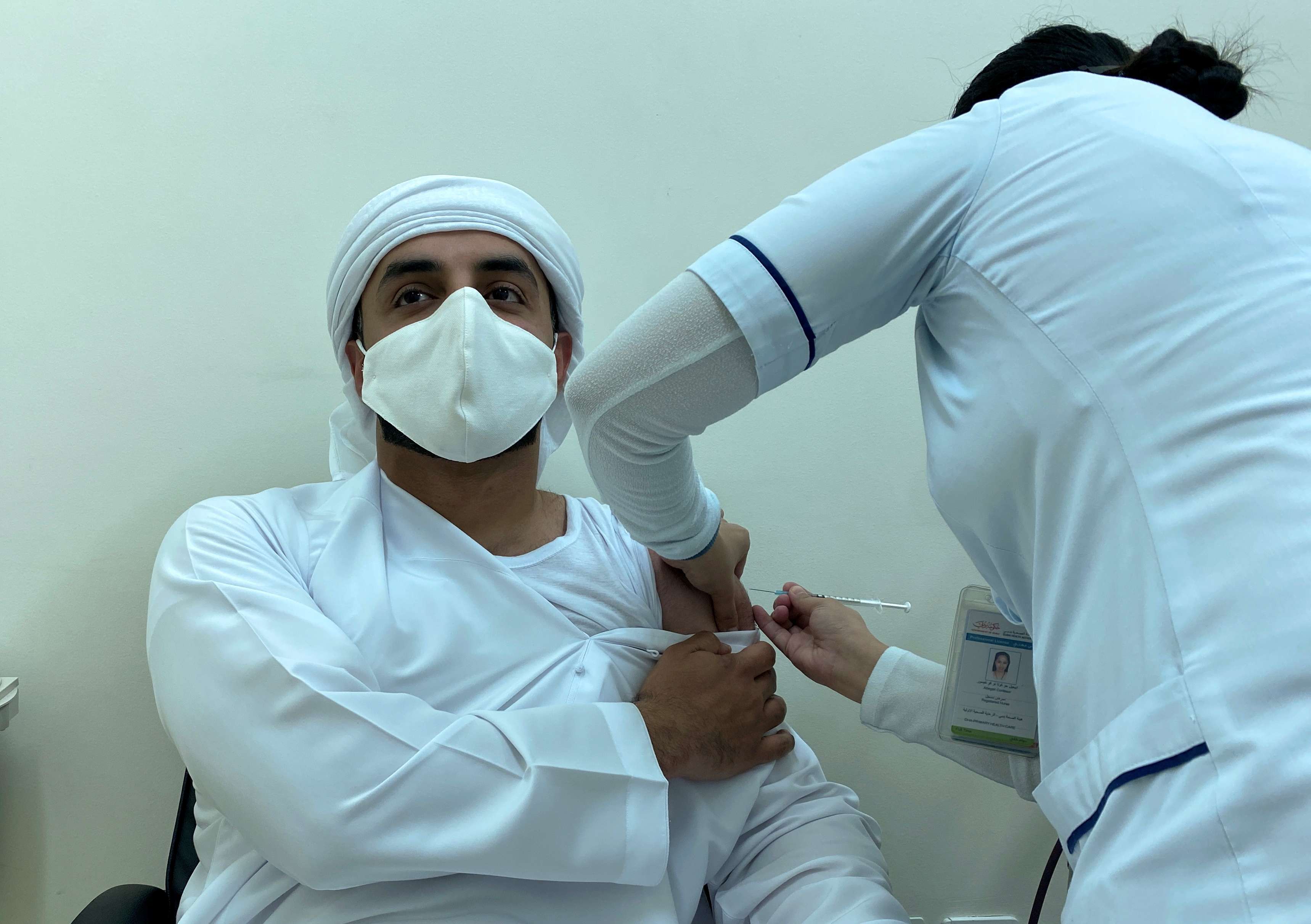 حملة تطعيم مجانية لغالبية سكان دبي خلال 2021