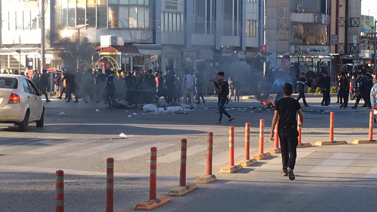 مقتل متظاهر إثر تجدد الاحتجاجات في السليمانية
