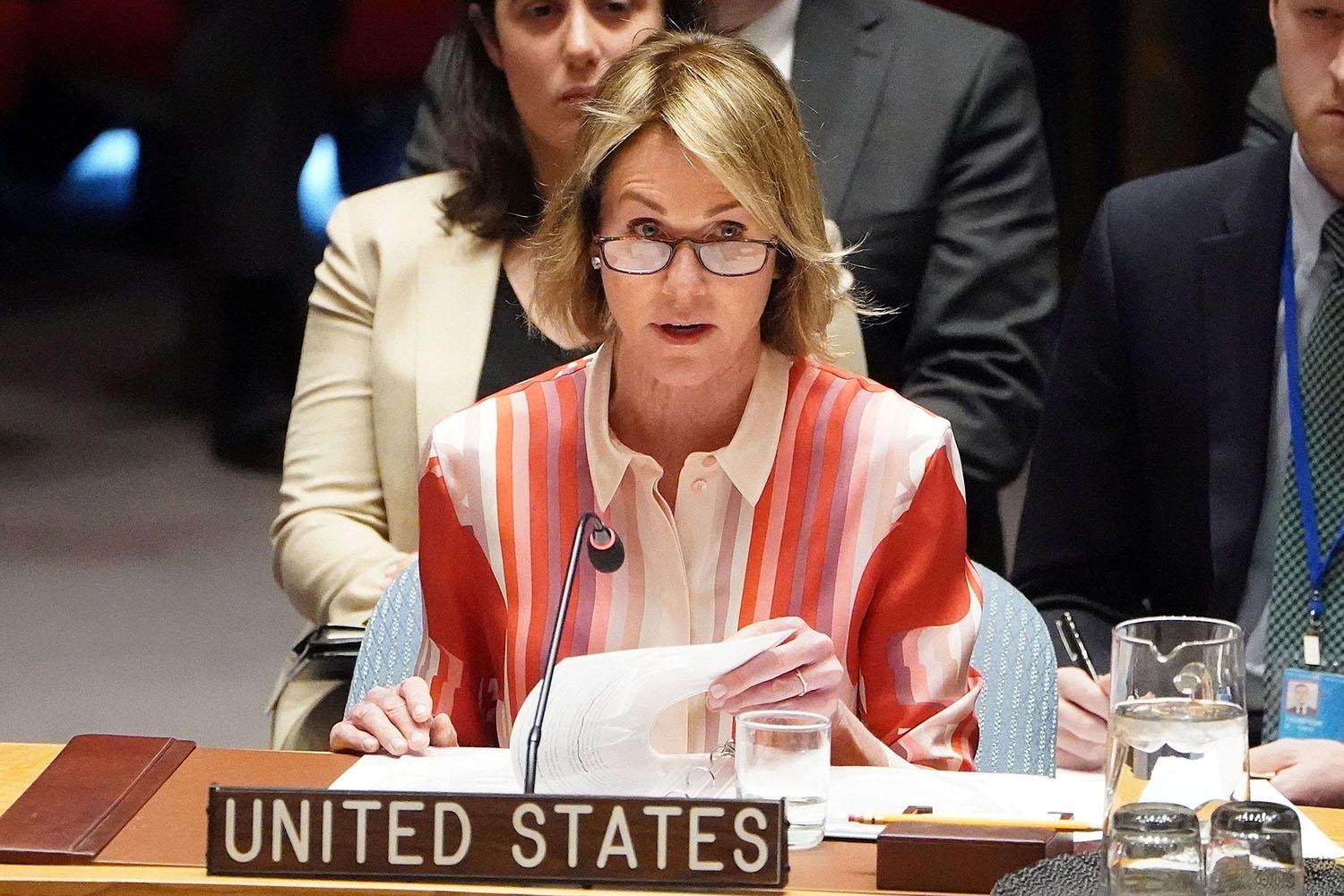 كيلي كرافت سفيرة الولايات المتحدة لدى الامم المتحدة