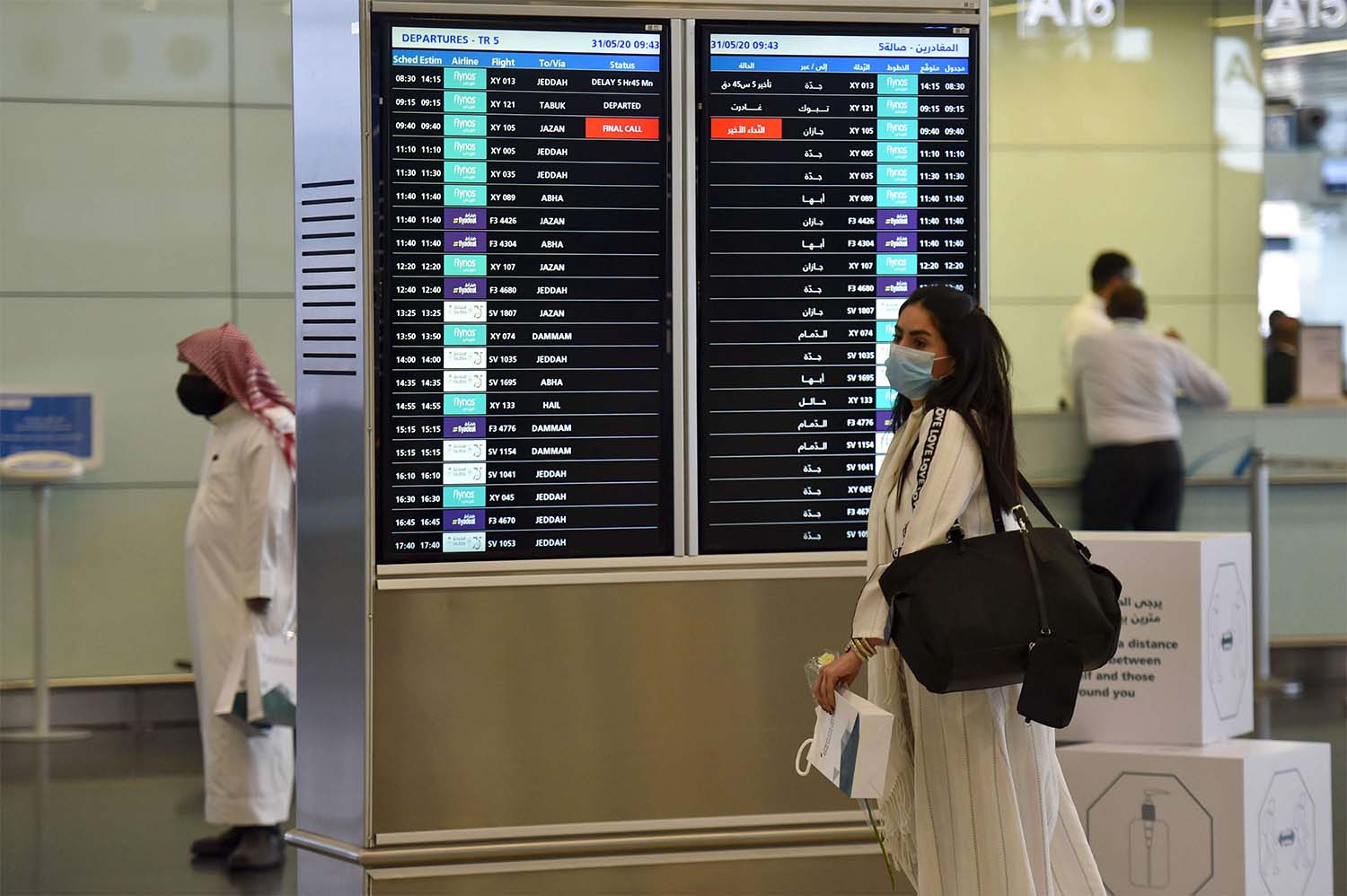 The fast-spreading new variant of the coronavirus is bringing international flights to a halt