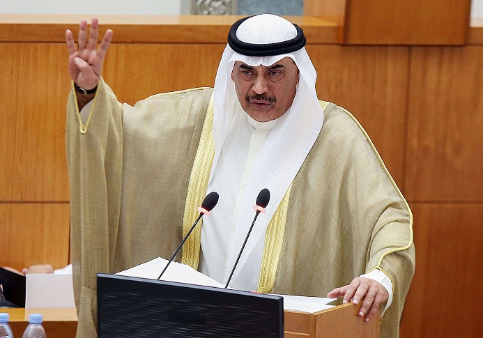 رئيس الوزراء الكويتي الشيخ صباح خالد الحمد الصباح 