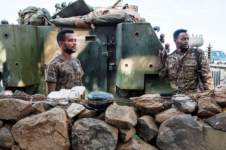 عناصر من الجيش الإثيوبي