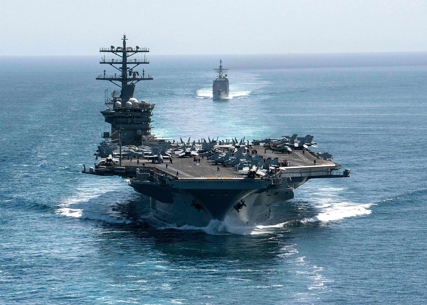 The USS Nimitz will be sent home