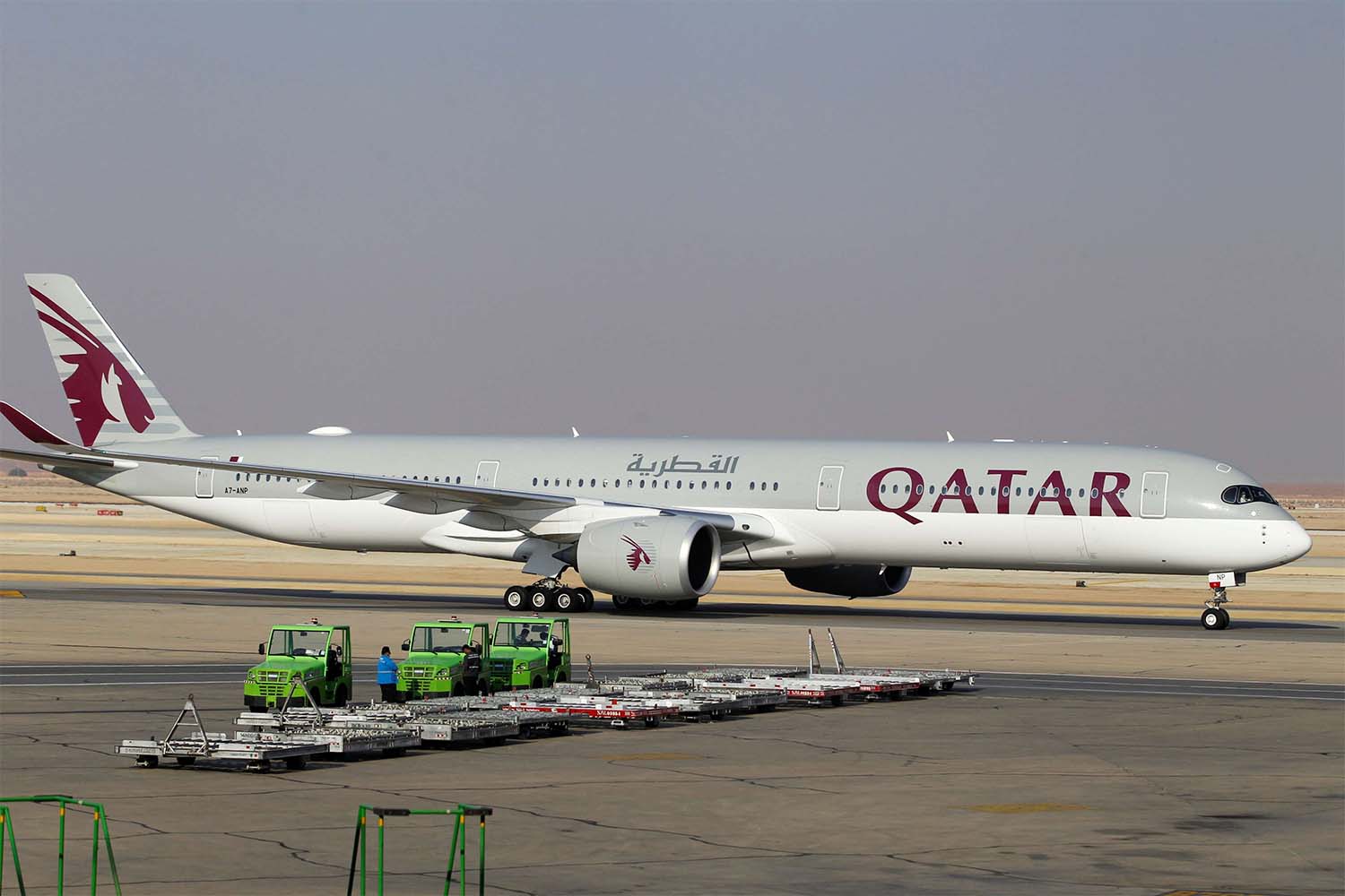 Qatar Airways was expected to restart flights between Doha and Egypt on Friday