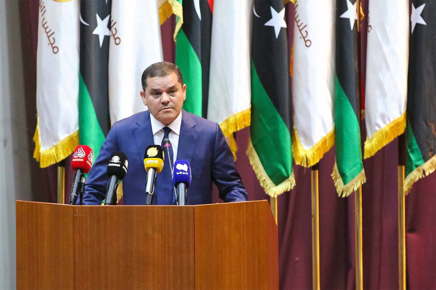 Dbeibah's Cabinet includes 33 ministers and two deputy prime ministers