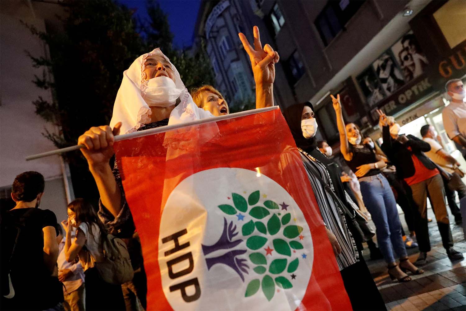 The HDP won 11.7% of the vote in a 2018 parliamentary election 