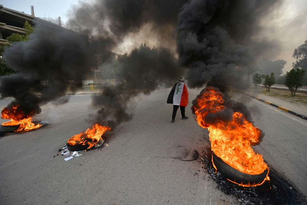 الاحتجاجات في جنوب العراق