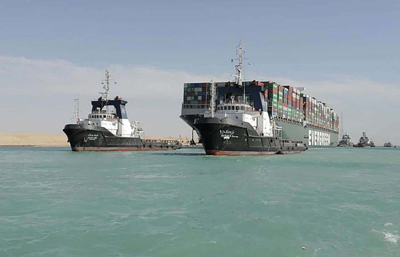 The six-day blockage threw global supply chains into disarray after Ever given ran aground in Suez Canal